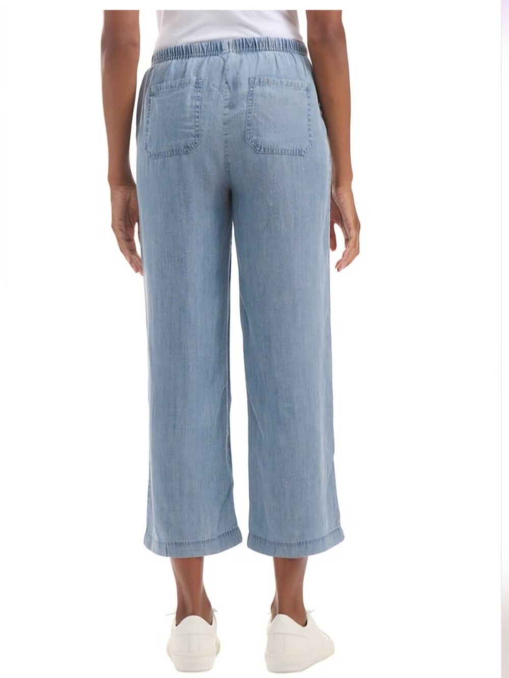 NEW! Splendid Light Blue Cropped Wide Leg Pants Multiple Sizes - Picture 3 of 12